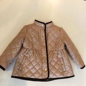 Janie & Jack Collection NWT Quilted Peplum jacket